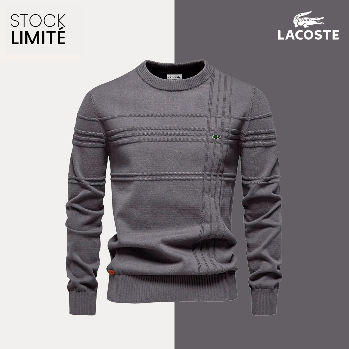 Maglione lavorato a maglia aristocratico 